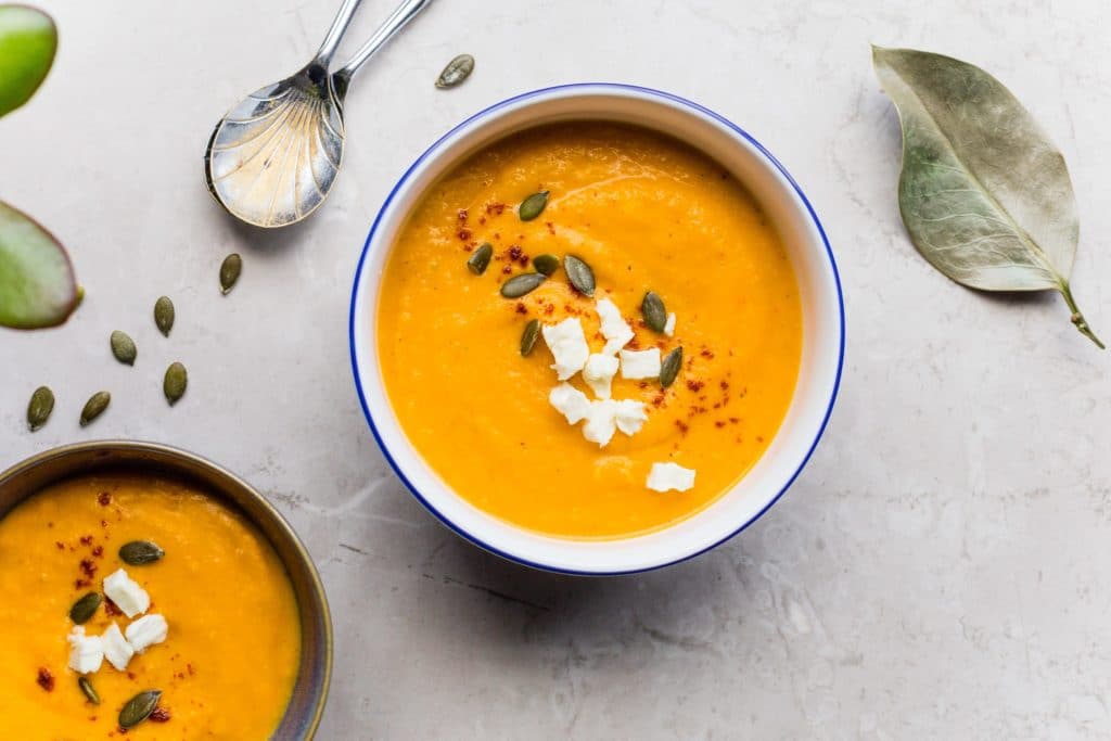 Carrot Feta Soup