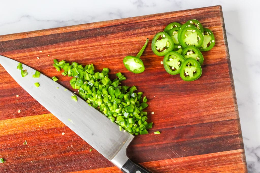 chopped jalapeño