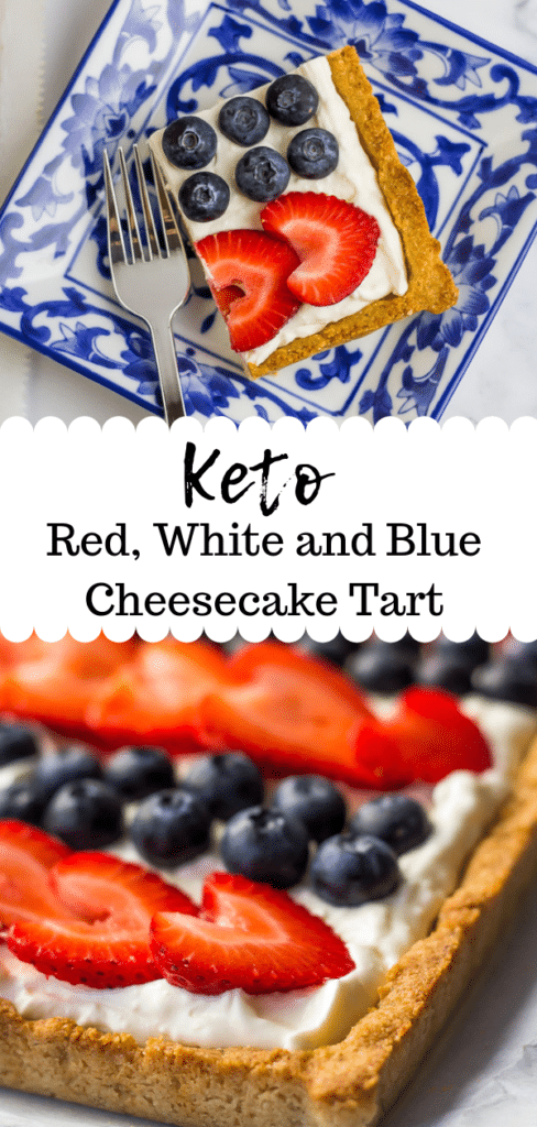 Keto 4th of July Dessert