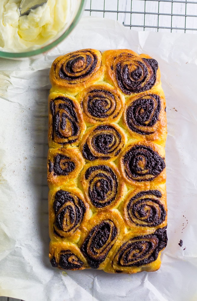 Fat Head Cinnamon Rolls