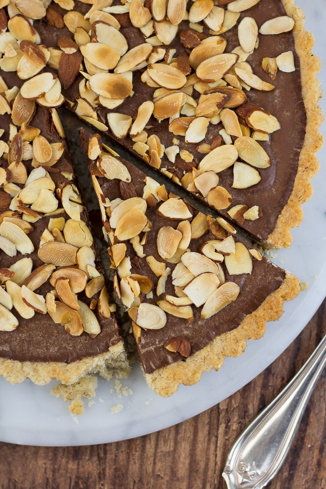 Easy Chocolate Tart Rich & delicious Low Carb dessert