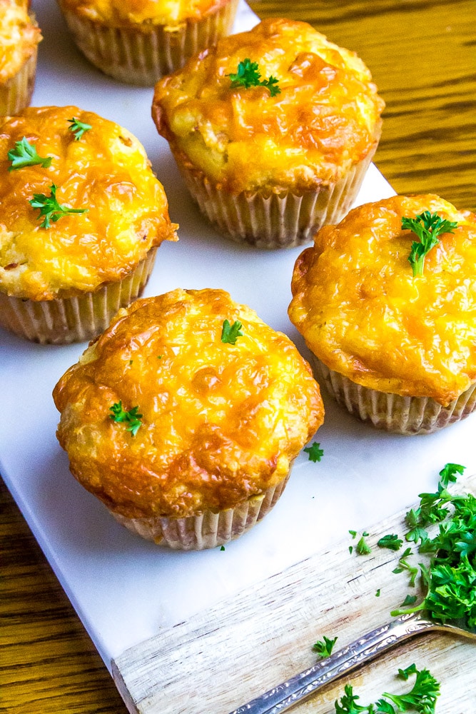 Ham And Cheese Muffins ~ Tastes Like An Egg Mcmuffin To Us For Real