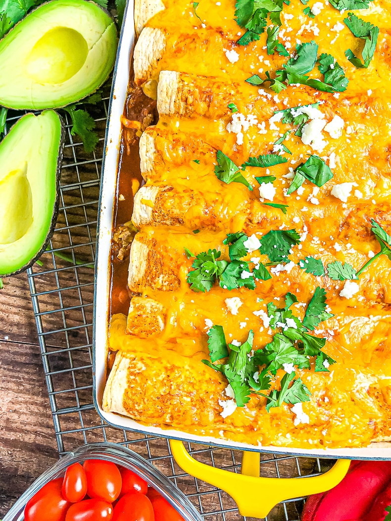 YUM! Keto Enchiladas - A Great Keto Family Meal-use Beef Or Chicken